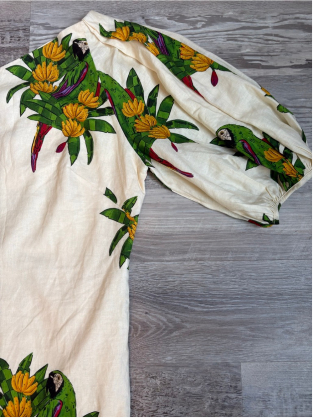 FARM Rio Maracana Bird Pearl One Shoulder Dress NWOT - Picture 7 of 16